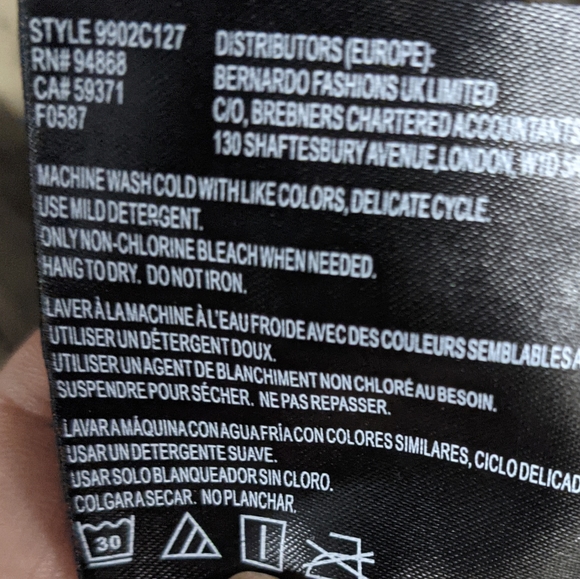 Collection B Small Hooded Anorak Jacket - Picture 7 of 10